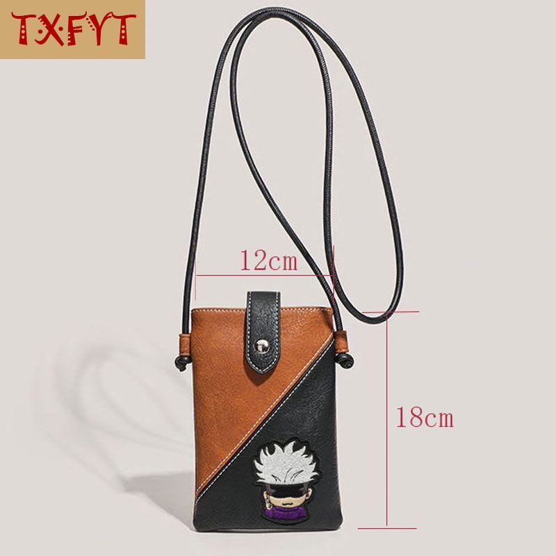 Phone Accessories Pouch - Jujutsu Kaisen Gojo Satoru PU-telefoonzakje Mini