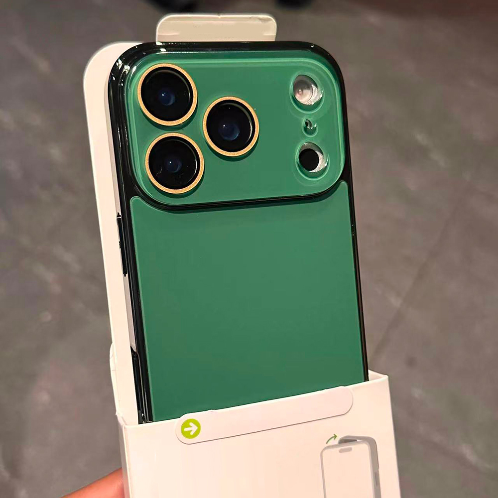 Tempered Glass Screen - Beschermhoesje van gehard glas met plating