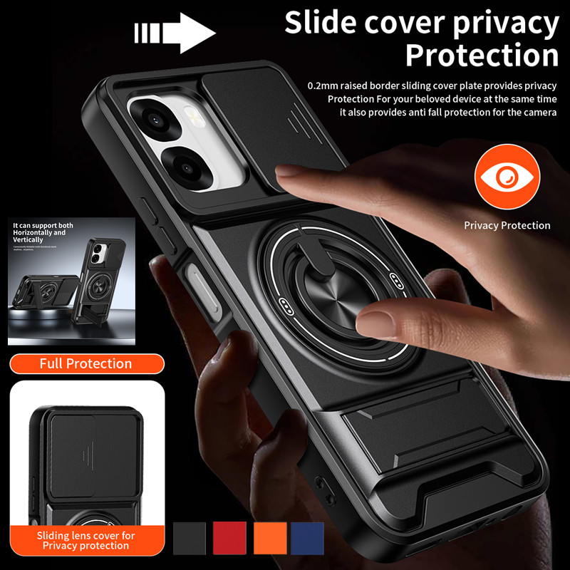 Phone Accessories Popsocket - Armor Telefoon Case Voor Oppo A6x