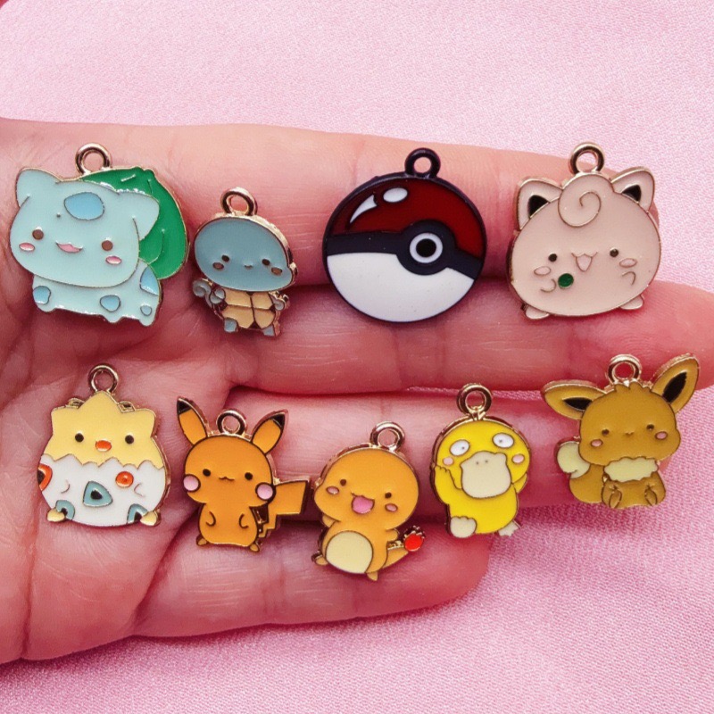 Phone Accessories Usa - 10 stuks cartoon druppelolie sieraden accessoires