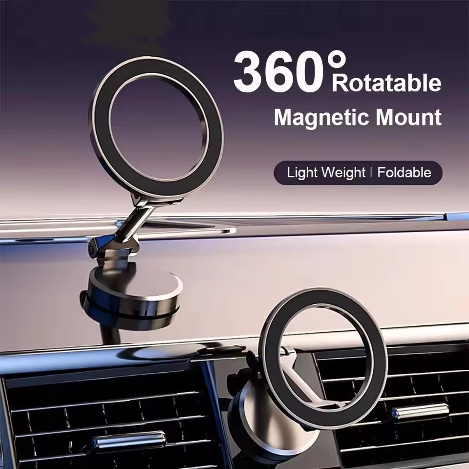 Phone Accessories Japan - Vouwbare magnetische autohouder voor mobiele telefoons