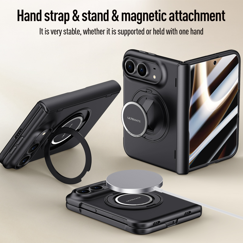 Tempered Glass Screen - Luxe 360° draaibare magnetische hoes met