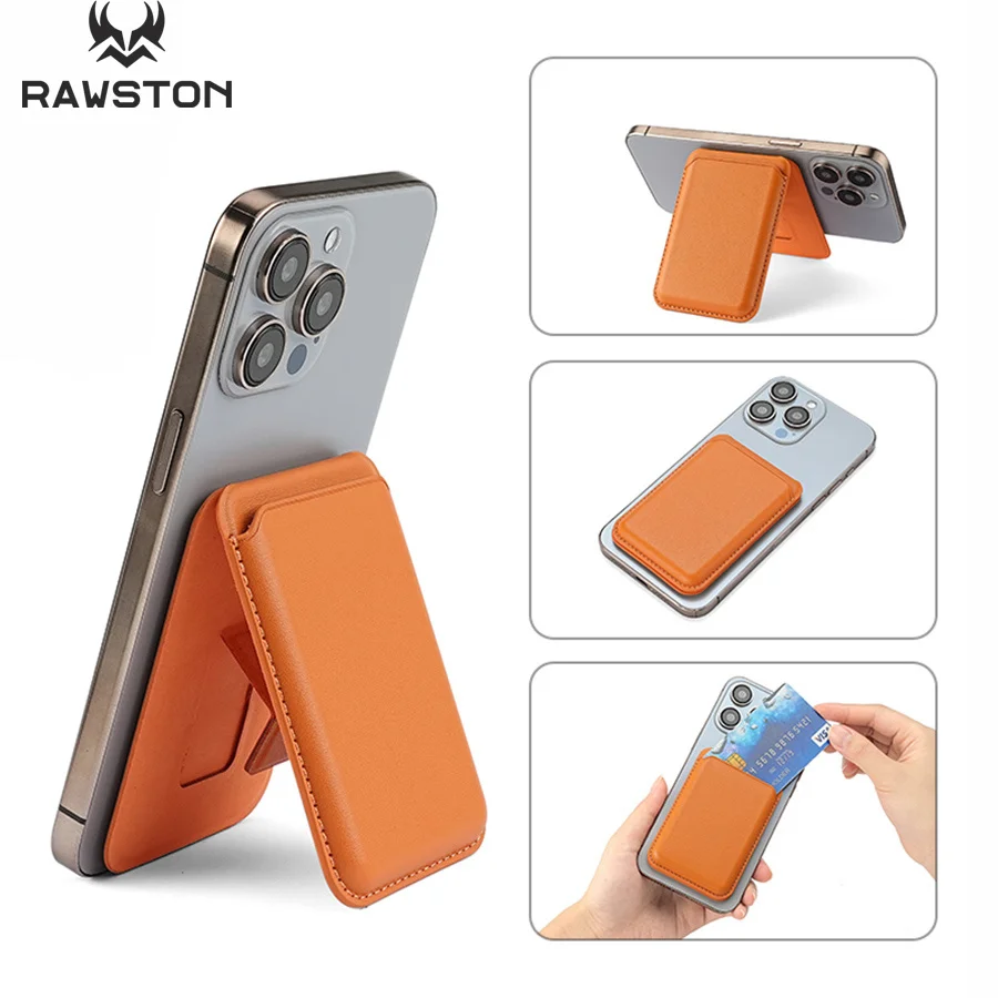 Phone Accessories Usa - Kickstand Magnetische Lederen Portemonnee Case voor