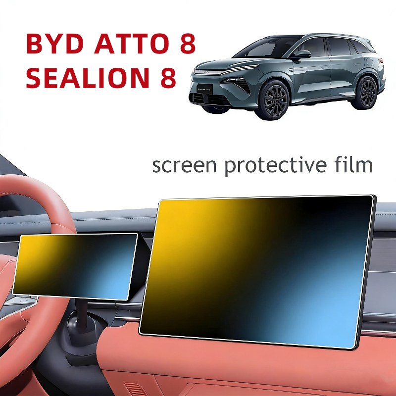 Tempered Glass Screen - Voor BYD ATTO 8 SEALION 8