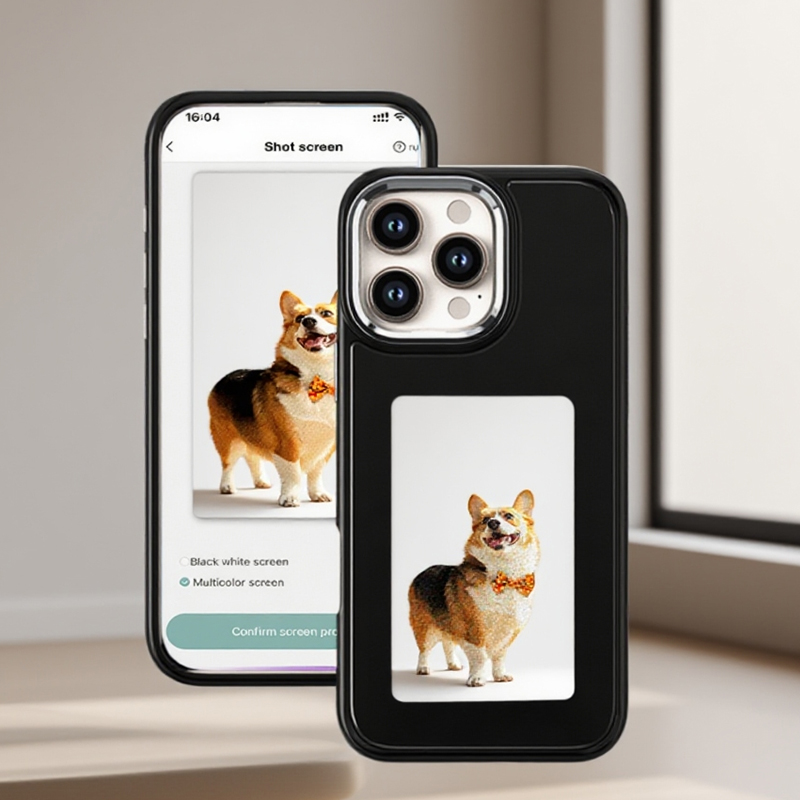 Phone Accessories Usa - DIY E-Inkt Scherm Telefoon Case NFC