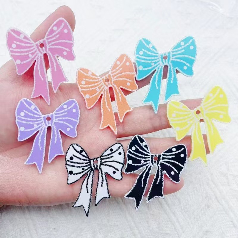 Phone Accessories Usa - 10 stuks trendy nieuwe veelkleurige acryl