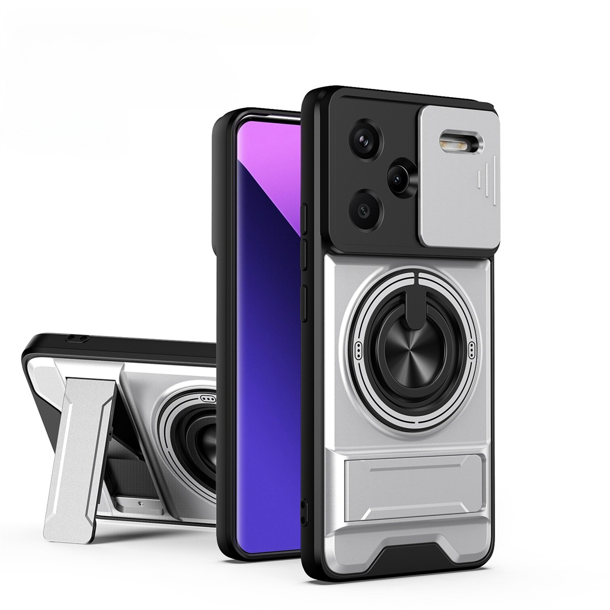 Phone Accessories Popsocket - Lens Slide Camera Telefoon Case voor