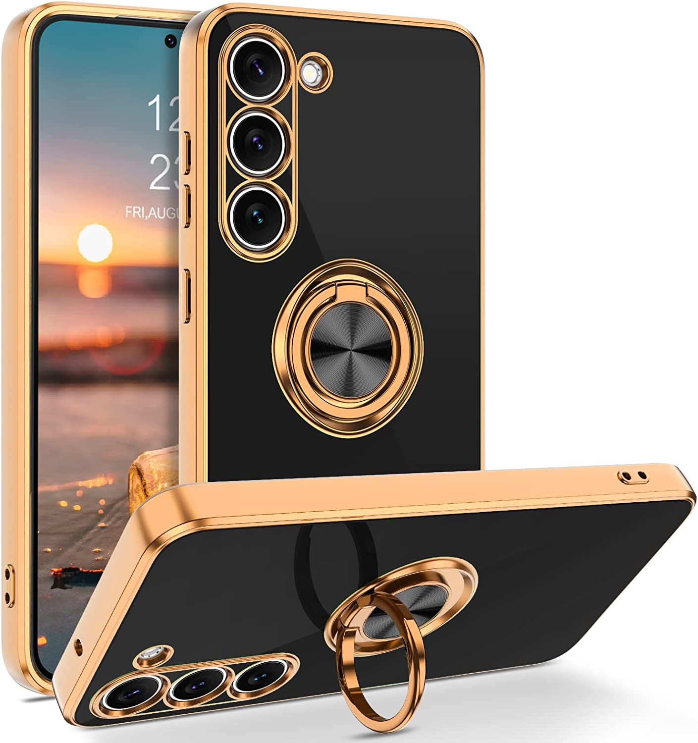 Phone Accessories Popsocket - Luxe magnetische 360-beplating ° Ring Houder