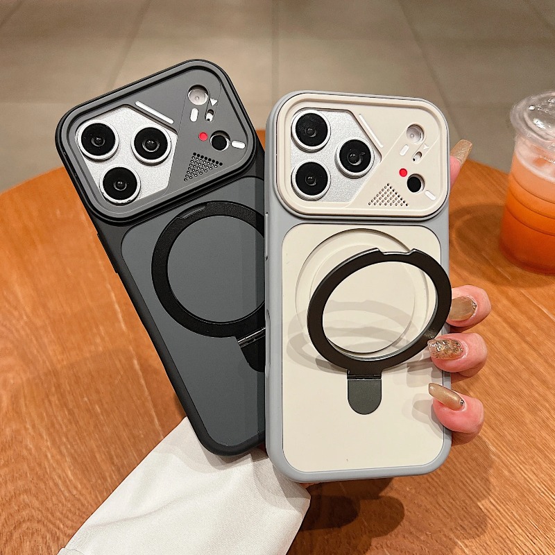 Phone Accessories Popsocket - Luxe metalen ringhouder magnetische telefoonhoes voor