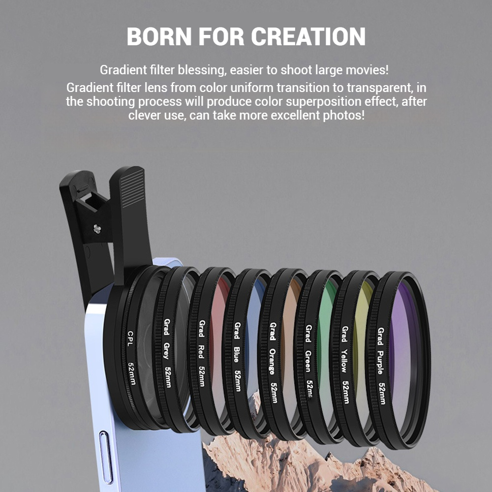 52MM mobiele telefoonlens Univ - Phone Accessories Usa recensie en prijs