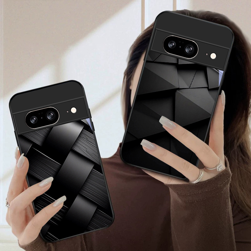 Donkere geometrische textuur v - Google Pixel 9 Pro recensie en prijs