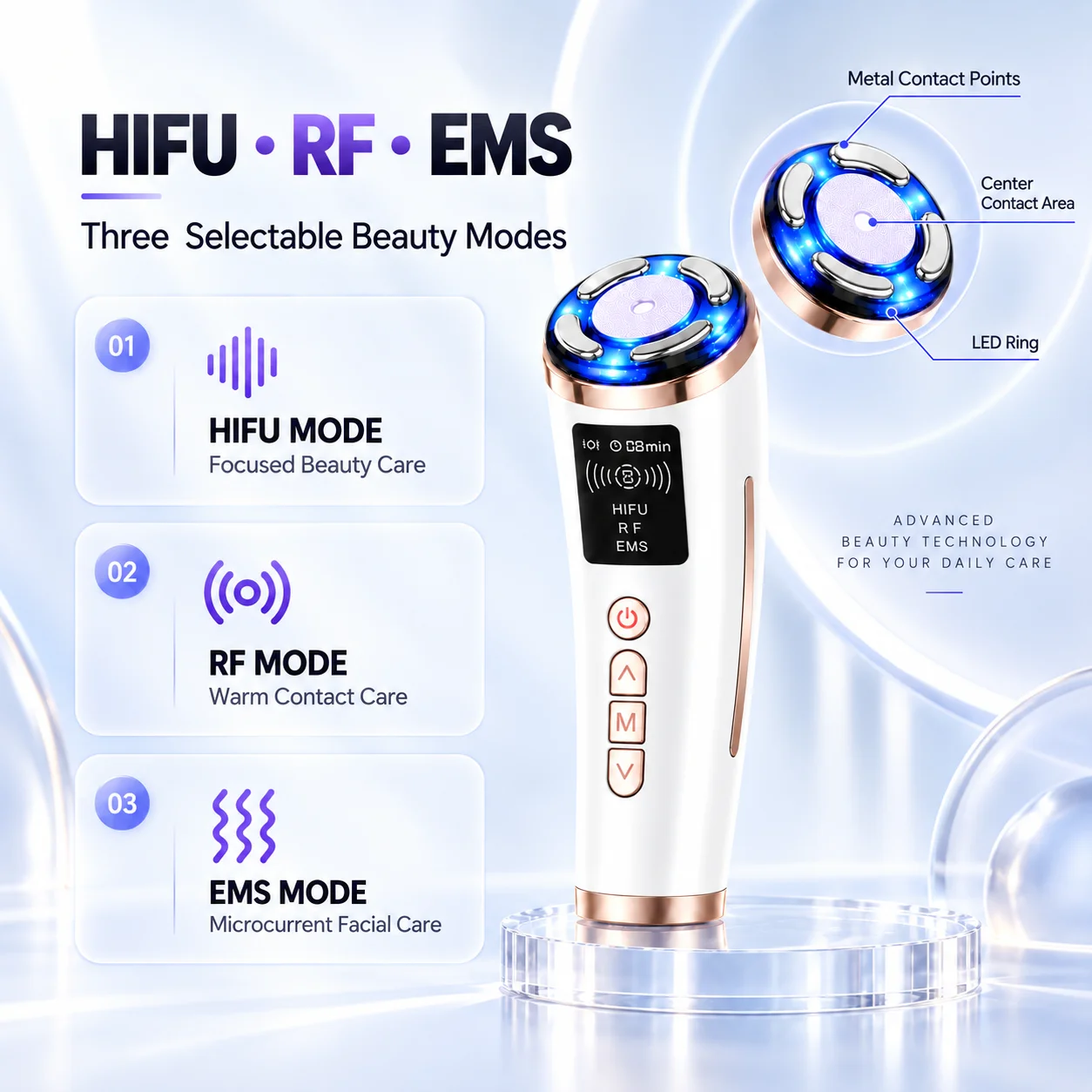 4-in-1 HIFU RF EMS gezichtsver - Phone Accessories Uk recensie en prijs