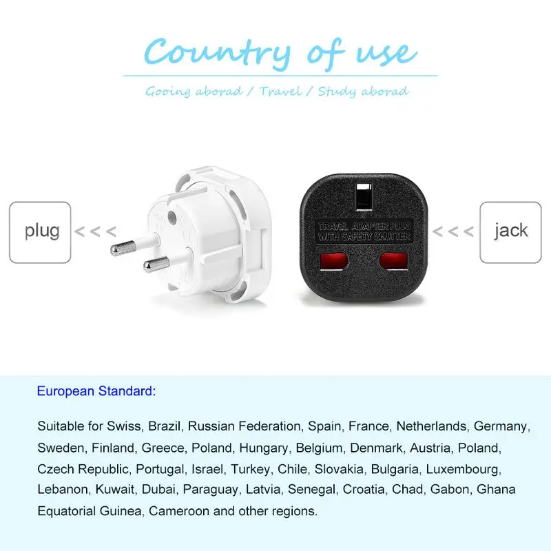 UK naar EU Euro elektrische re - Phone Accessories Uk recensie en prijs