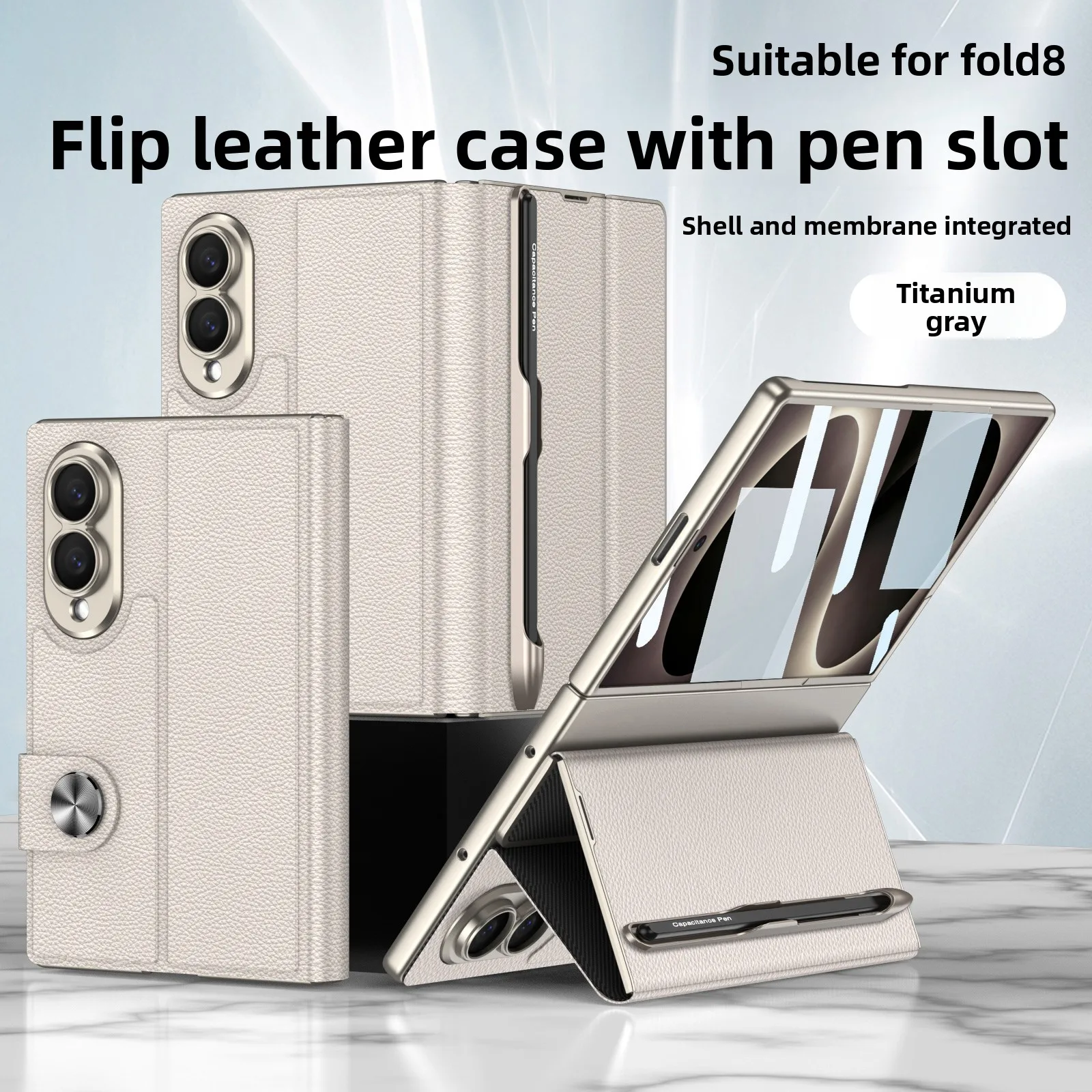 Luxe zakelijke flip penhouder  - Tempered Glass Screen recensie en prijs