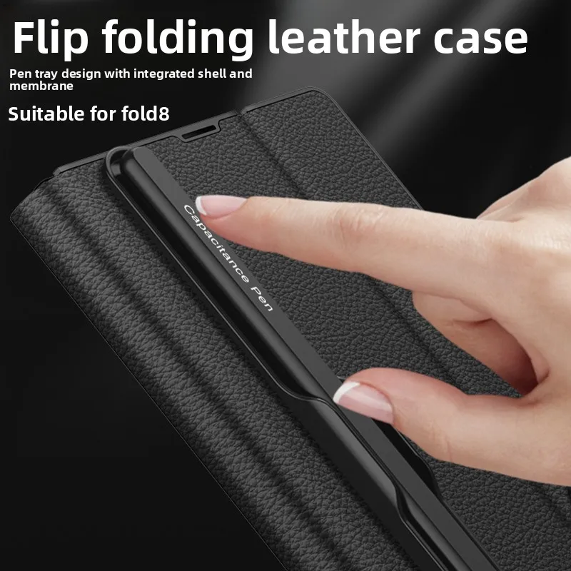 Luxe zakelijke flip penhouder  - Tempered Glass Screen recensie en prijs