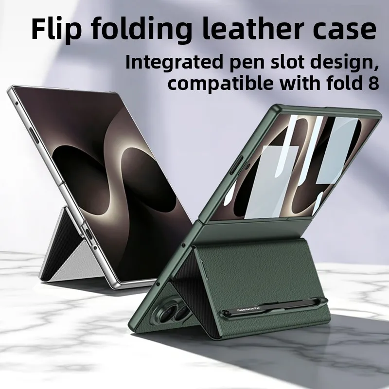 Luxe zakelijke flip penhouder  - Tempered Glass Screen recensie en prijs