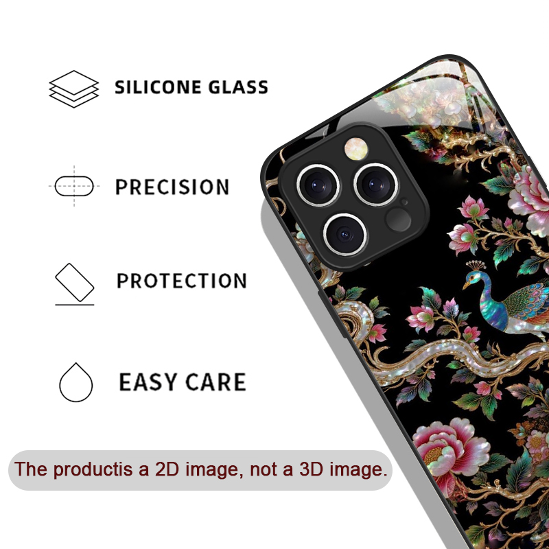 Stijlvolle paarden marmer text - Tempered Glass Screen recensie en prijs