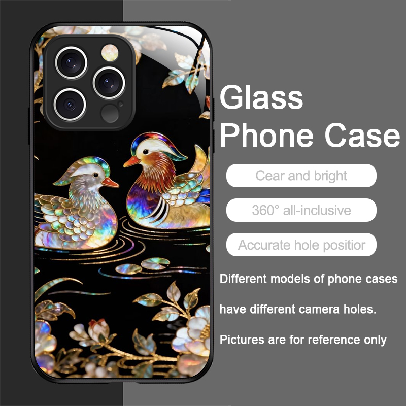 Stijlvolle paarden marmer text - Tempered Glass Screen recensie en prijs