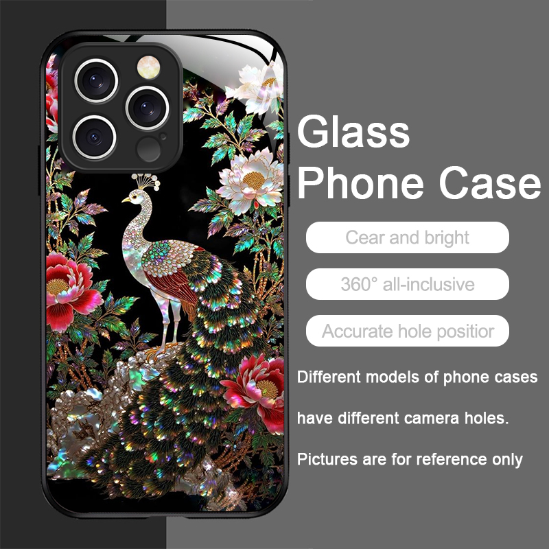 Stijlvolle paarden marmer text - Tempered Glass Screen recensie en prijs