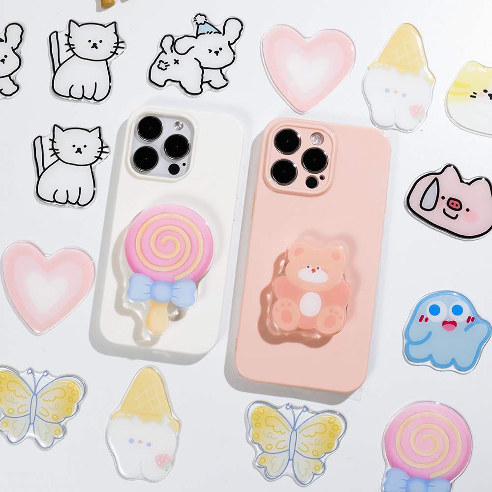 Leuke Cartoon Grip Tok Acryl O - Phone Accessories Popsocket recensie en prijs