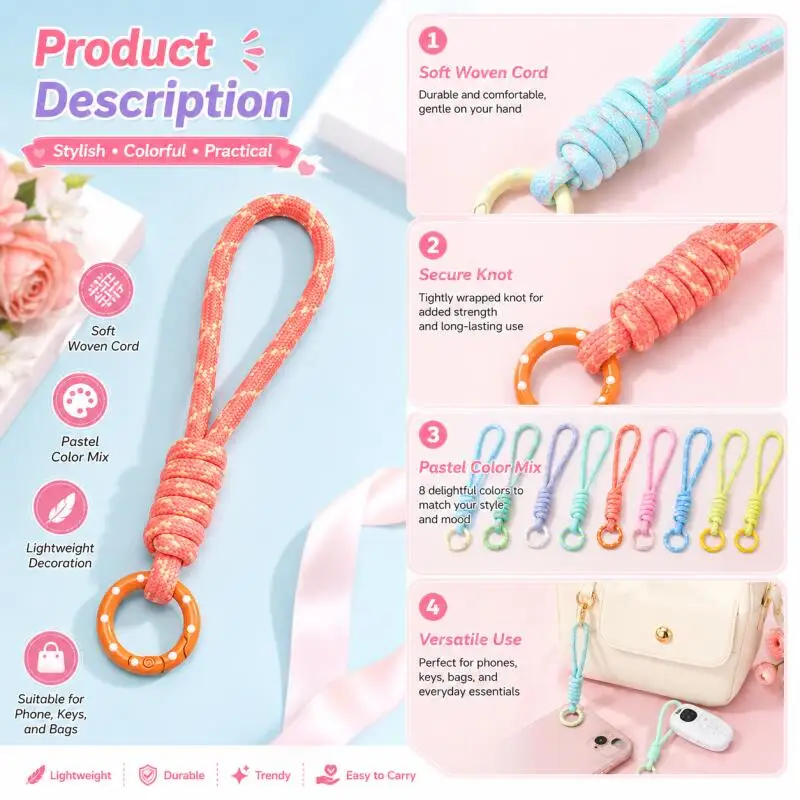Handgeweven sleutelhanger voor - Phone Accessories For Car recensie en prijs