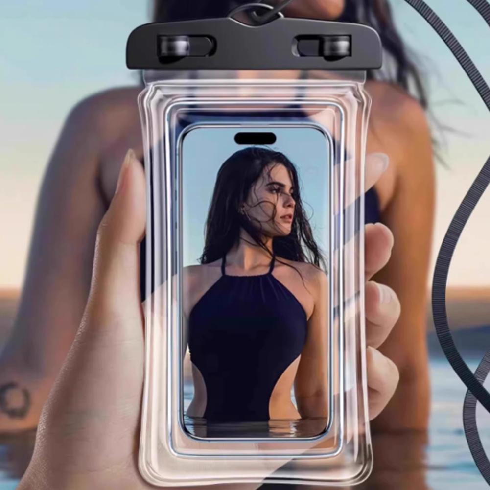 Doorzichtige waterdichte telef - Phone Accessories Pouch recensie en prijs