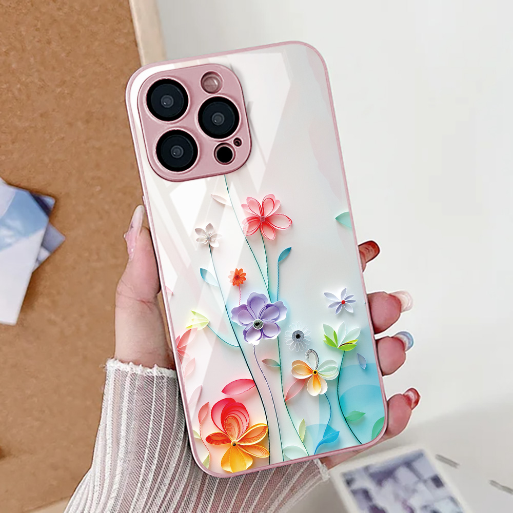 Lotusbloem telefoonhoesje voor - Tempered Glass Screen recensie en prijs