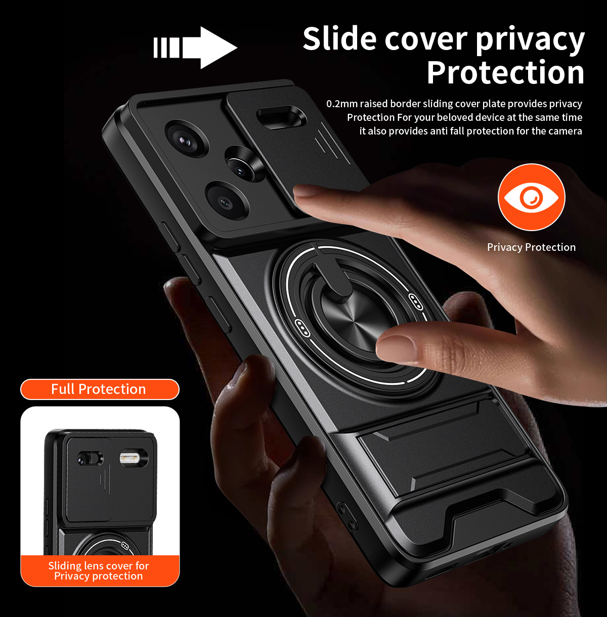 Lens Slide Camera Telefoon Cas - Phone Accessories Popsocket recensie en prijs