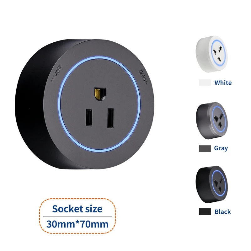 Witte Zwarte Wandcontactdoos E - Phone Accessories Uk recensie en prijs